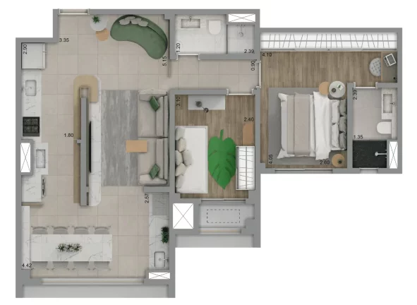 Imagem LIVING GRAND FREGUESIA DO Ó - CYRELA - Apto 71m², ideal para quem busca qualidade de vida!!