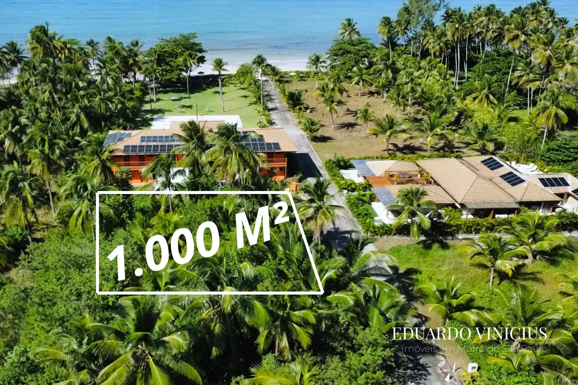Dolce Vita Praia - Lote Próximo do Mar com 1.000m² em Condomínio de LUXO À Venda na Quarta Praia do Morro de São Paulo em Estr. p/ Garapuá, 1001 - Morro de São Paulo, Cairu - BA