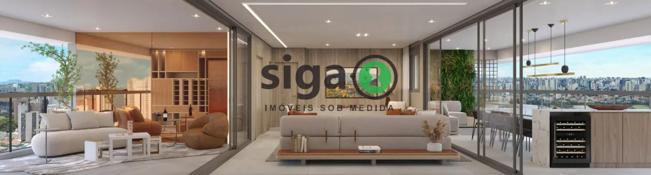 Imagem Apartamento 187m² | 4 Dormitórios com Varanda e Lazer no Brooklin, próximo a Berrini