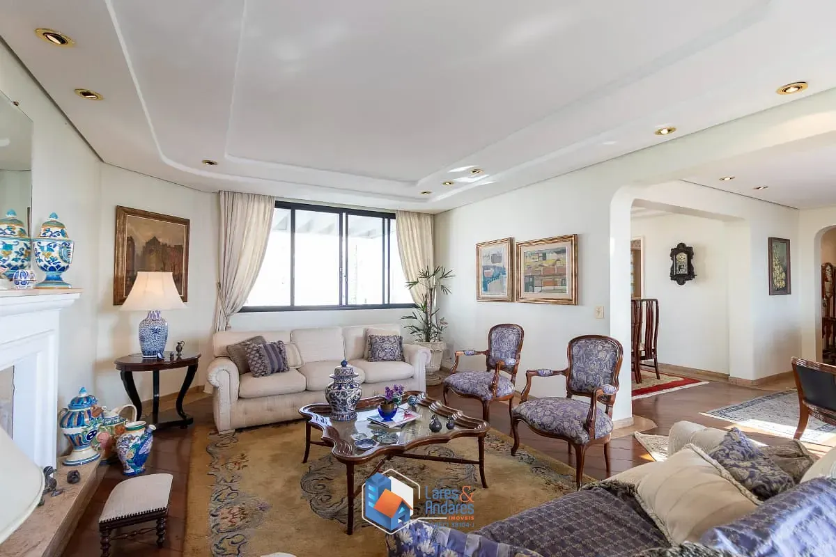 Imagem Apartamento para venda em Campo Belo com 4 quartos, sendo 2 suítes, 255m²