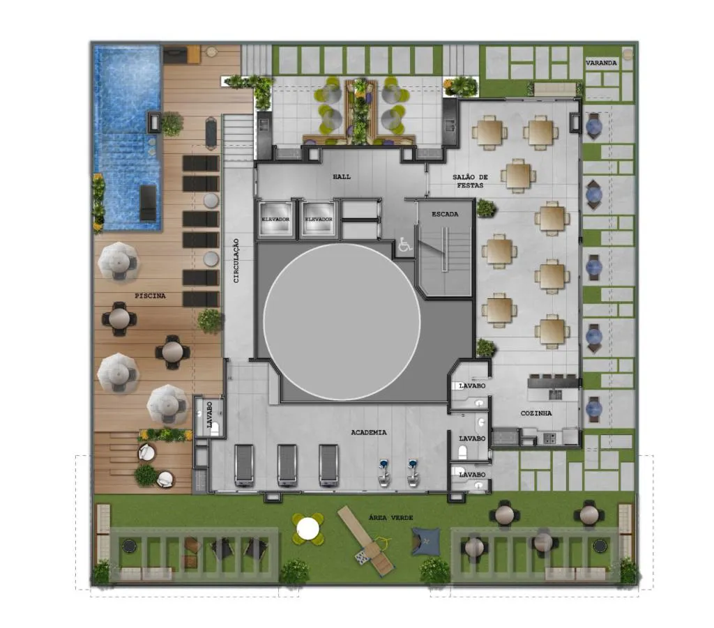 Imagem Apartamento 1 Dormitório - Bairro Zona Nova