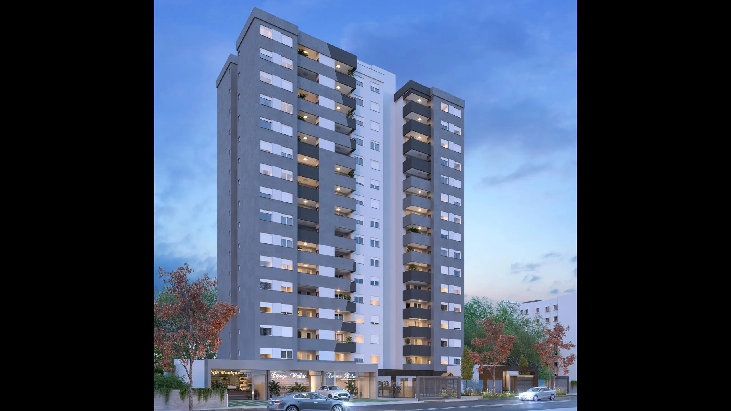 Foto do imóvel Apartamento à venda em Caxias do Sul, Nossa Senhora da Saúde, com 3 quartos, 73.28m2
