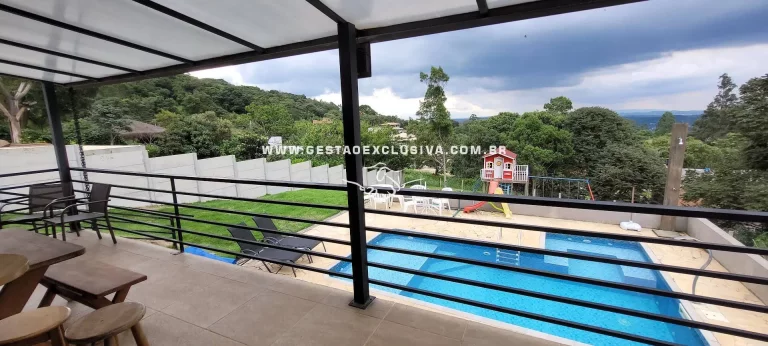 Imagem CHÁCARA 3 DORM 2 SUÍTES 1000m² PISCINA CONDOMÍNIO FECHADO ATIBAIA