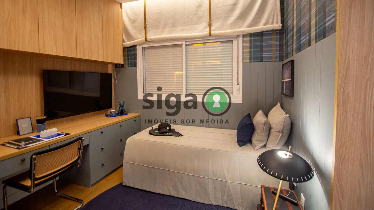Imagem Apartamento 140 m² | 4 dormitórios 3 suítes | Living ampliado Varanda gourmet | 2 vagas | Depósito