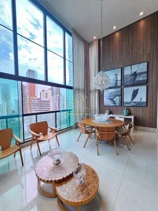Imagem Apartamento decorado alto padrão com quatro suíte a venda no Panamby em Horto Florestal
