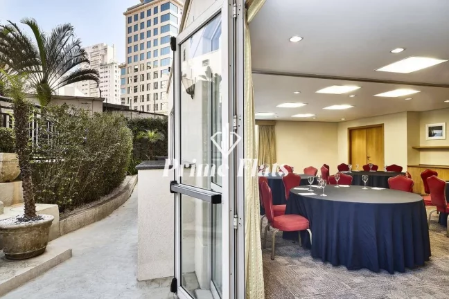 Imagem Flat disponível para venda no Marriott Executive Apartments São Paulo, com 43m², 1 dormitório e 1 vaga