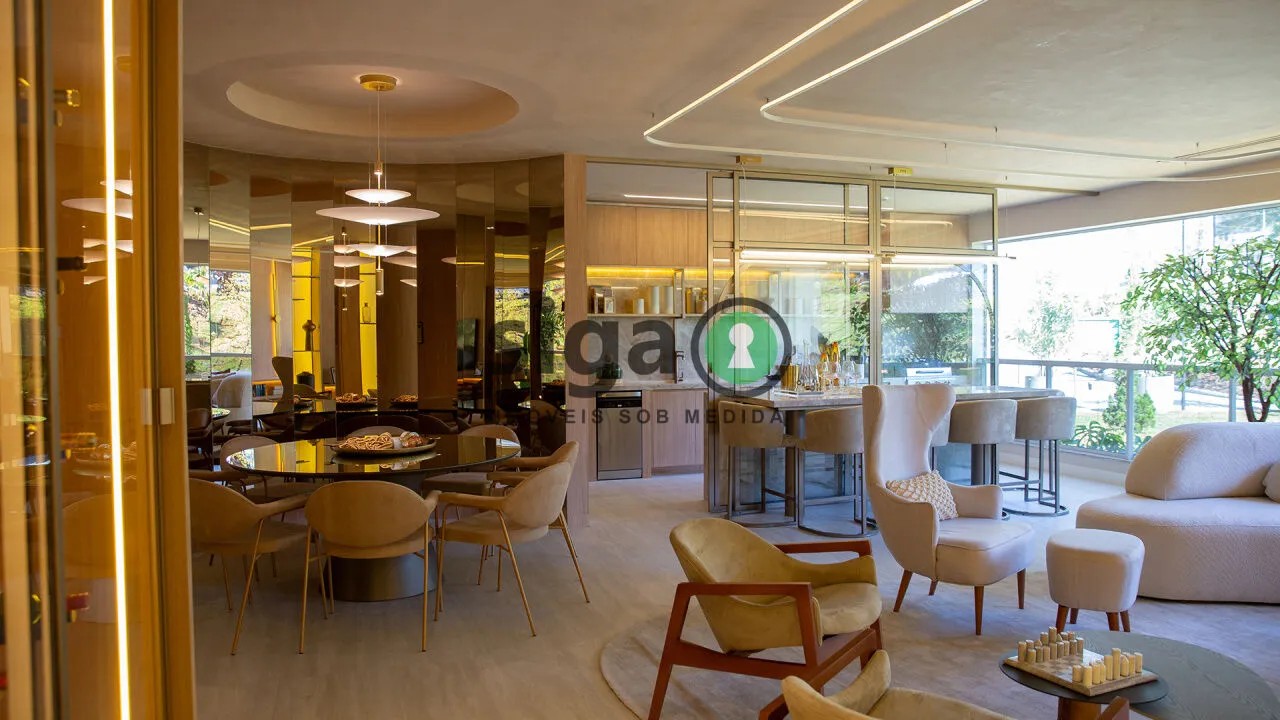 Imagem Apartamento 140 m² | 4 dormitórios 3 suítes | Living ampliado Varanda gourmet | 2 vagas | Depósito