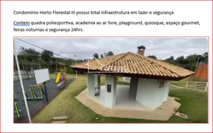Imagem CASA TERREA NOVA PARA VENDA, CONDOMÍNIO FECHADO EM SOROCABA-SP