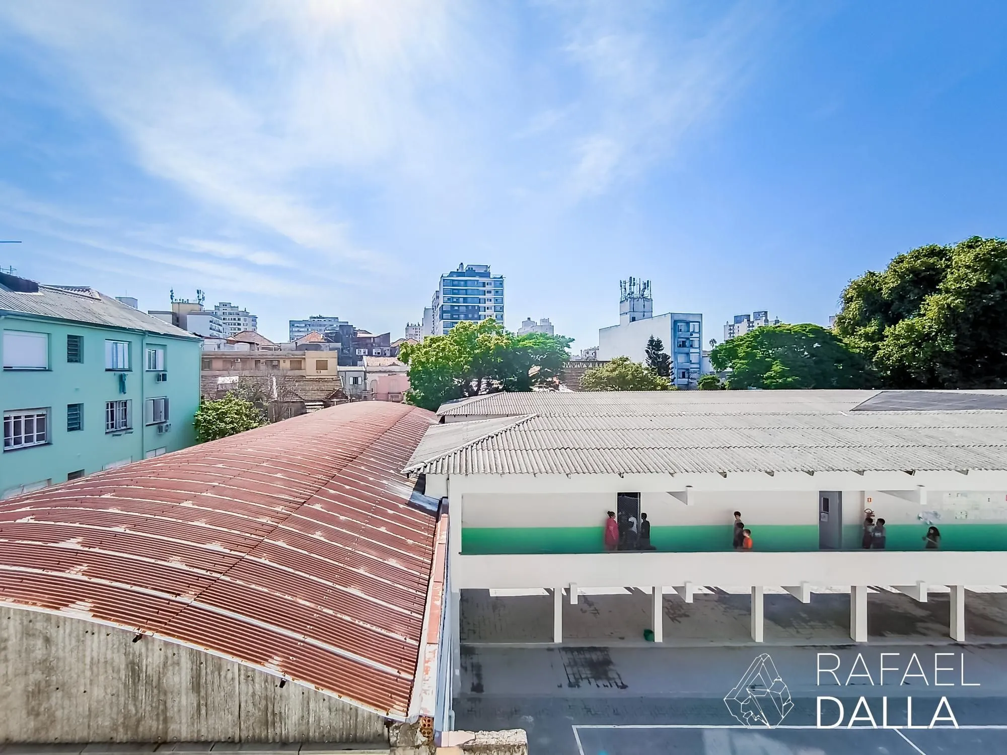 Imagem Cobertura com Terraço, Lareira e Vista na Baronesa do Gravataí na Cidade Baixa