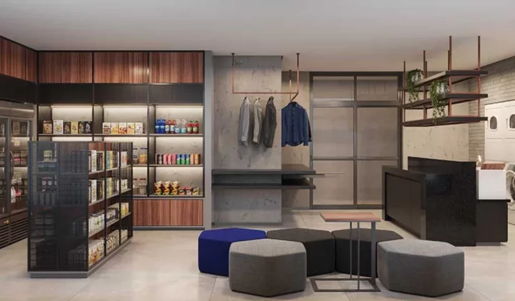 Imagem CHANÉS STREET - EZTEC - Studio 29m², excelente localização, próximo à Estação Eucaliptos do Metrô!