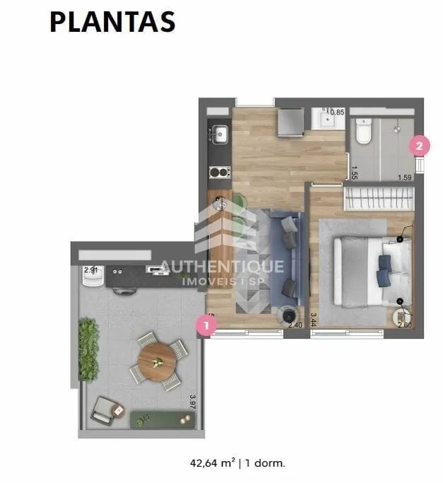 Imagem POD Pinheiros - Apartamento à venda em São Paulo/SP