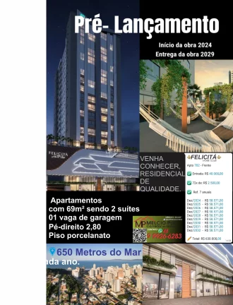 Foto do imóvel Apartamento comercial para Venda Morretes, Itapema 2 dormitórios sendo 2 suítes, 1 sala, 3 banheiros, 1 vaga 69,00 m² construída, 69,00 m² útil, 69,00 em 402 Morretes Itapema SC