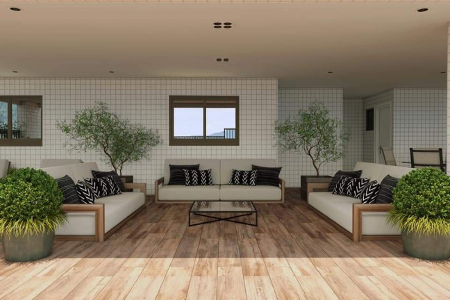 Imagem Apartamento com 2 Quartos à Venda,  em Canto do Forte - Praia Grande