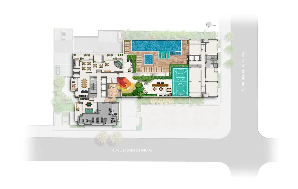 Imagem Um projeto inigualável em todos o sentidos. Em um terreno de 2.313m² você encontra apartamentos d...