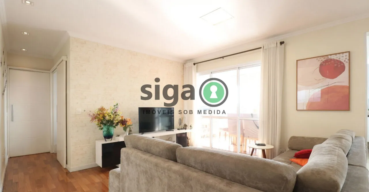 Imagem Apartamento de 93m² com 3 Quartos e Lazer Completo na Vila Leopoldina.