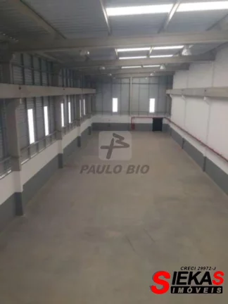 Imagem Locação de Galpão Comercial em Mauá-SP, Bairro Loteamento Industrial Coral: 1 Banheiro, 1.300 m² de Área.