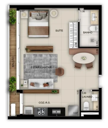 Imagem Opus Geo Home 136