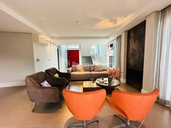 Imagem Casa de alto padrão disponível para venda e locação no condomínio Mont Blanc, em Campinas. Com ...