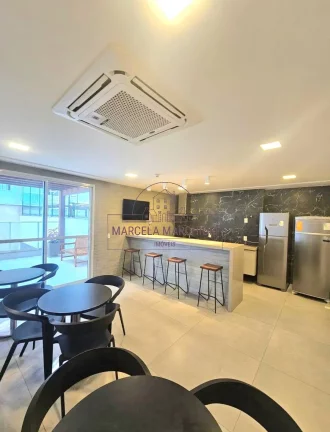 Imagem Ap 2 quartos, suíte, so da manhã, vista pro mar, mobiliado, lazer, 1 vaga