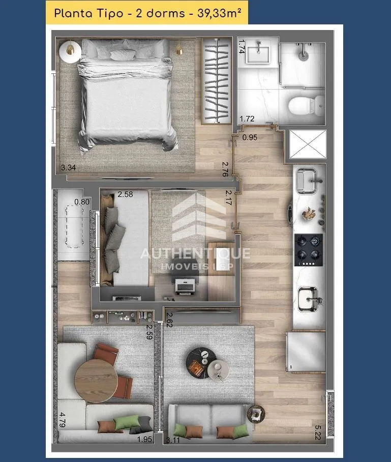 Imagem Today Moema - Apartamento à venda em São Paulo/SP