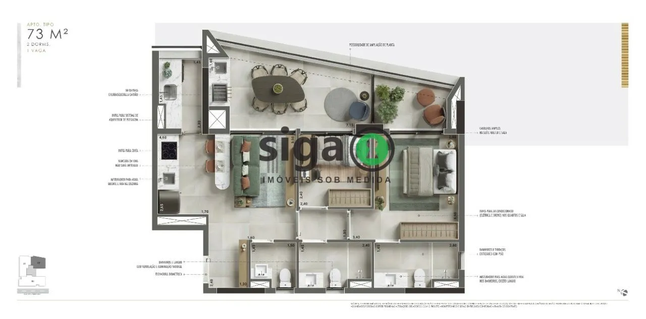 Imagem Apartamento para venda na Vila Clementino, São Paulo - SP