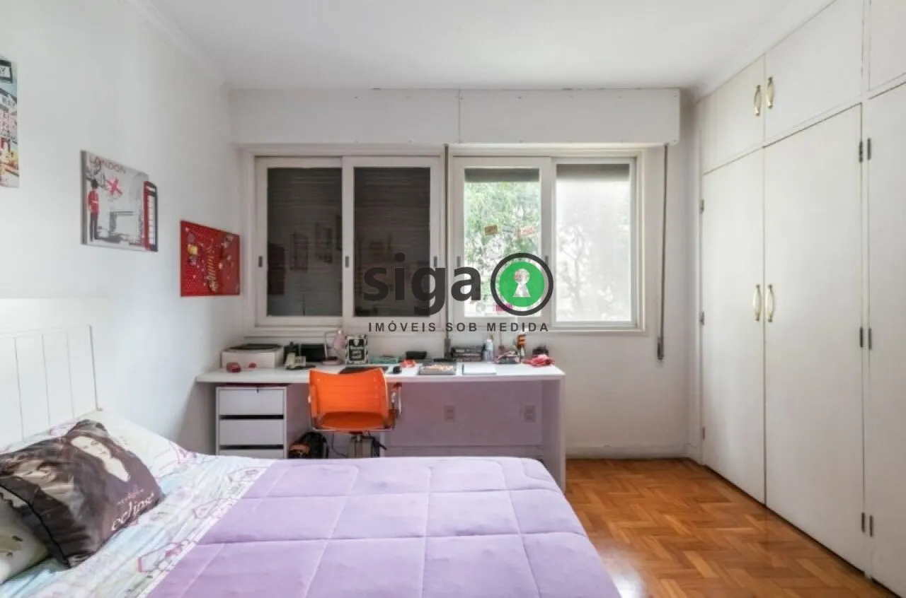 Imagem Apartamento clássico em Higienópolis | 230m² ? 4 dormitórios ? 2 vagas ? 1 por andar