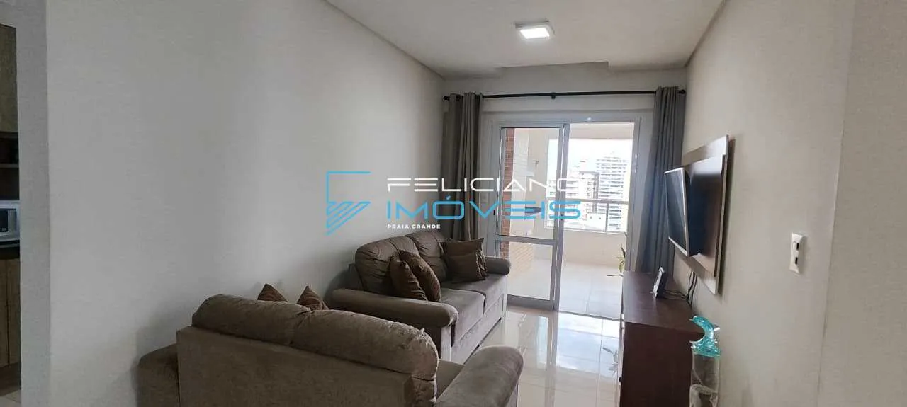 Imagem Apartamento com 2 quartos, Aviação, Praia Grande - R$ 625 mil, Cod: 6830
