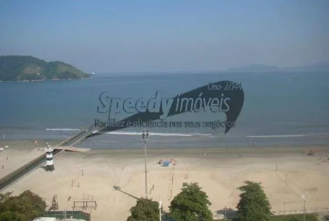 Imagem Cobertura em Santos a venda na orla da praia.