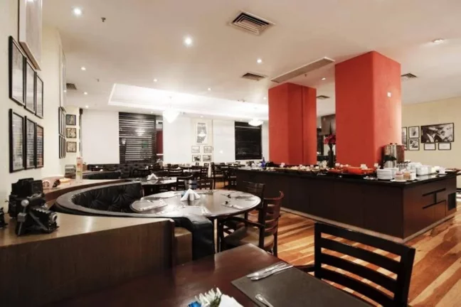 Imagem Flat disponível para venda no Quality Suites Alphaville, com 39m², 1 dormitório e 1 vaga