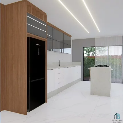Imagem Sobrado em condomínio, 04 quartos sendo 03 suítes, 04 vagas no Santa Cândida Curitiba Pr