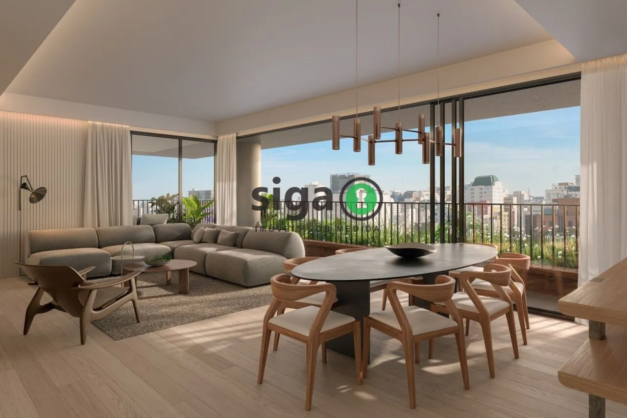 Foto do imóvel Apartamento à venda em Higienópolis de 168m² com 3 suítes e 2 vagas - São Paulo