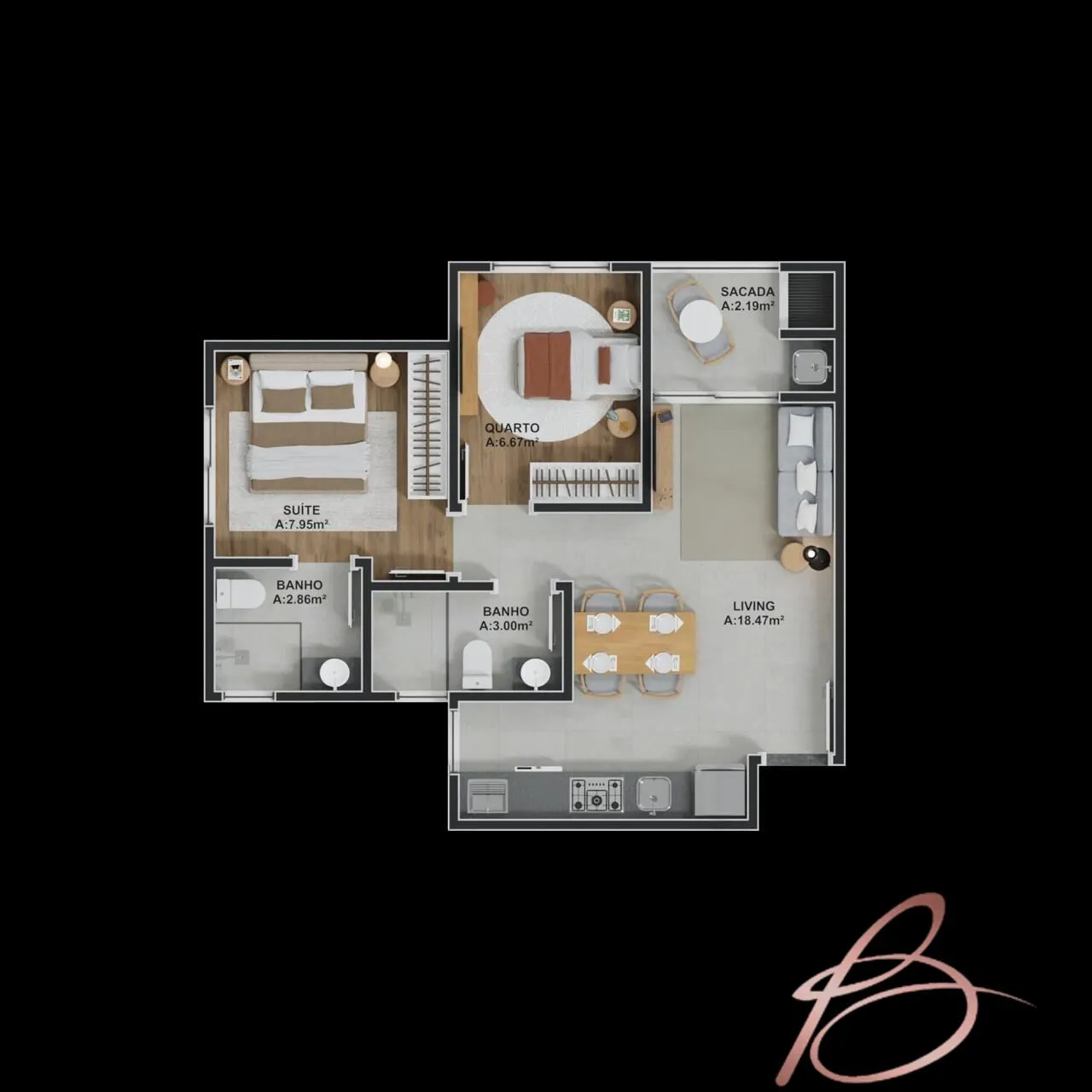 Imagem Apartamento Minha Casa Minha Vida