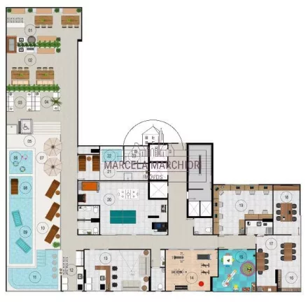 Imagem Apartamento Home Experience, Itaparica, 2 quartos, 1 suíte, 1 vaga coberta