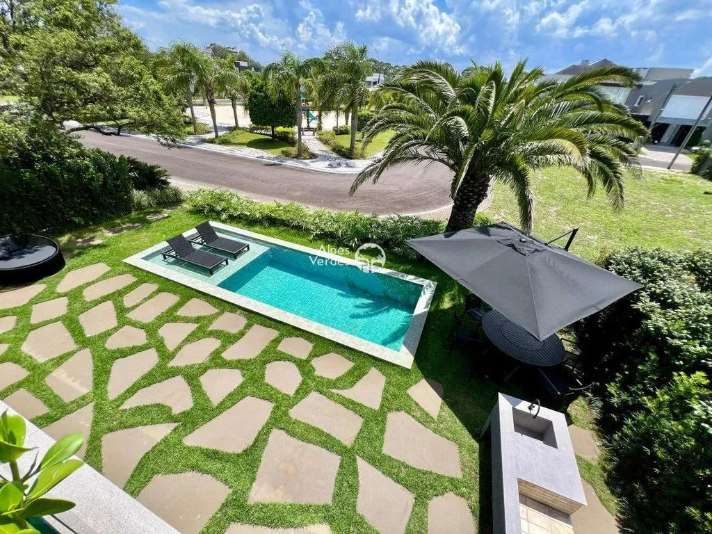 Imagem Casa Lagoa com 5 suites com 435m2 Condomínio Velas da Marina
