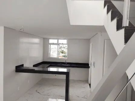 Imagem Cobertura duplex à venda, 3 quartos, 2 suítes, 2 vagas, Santa Branca - Belo Horizonte/MG