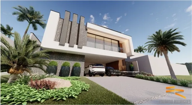 Imagem Linda Casa no Condomínio Alphaville Nova Esplanada 4 com 400m².