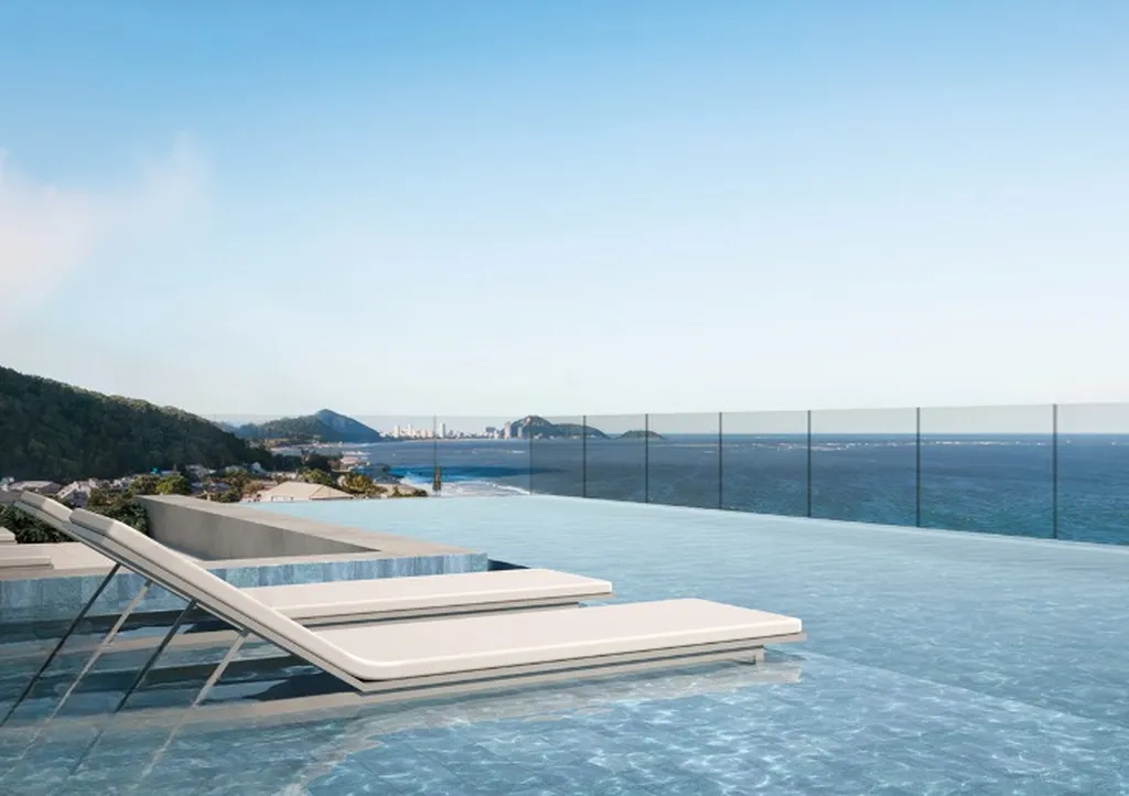 Imagem Imóvel de luxo no Centro de Guaratuba-PR: cobertura com 3 quartos, 3 suítes, 4 banheiros, 3 vagas e 306m² de área.