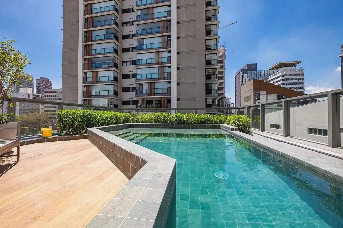 Imagem Apartamento para Locação em São Paulo, Pinheiros, 1 dormitório, 1 banheiro, 1 vaga
