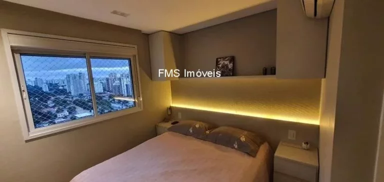 Imagem Apartamento à venda em São Paulo - Campo Belo: 2 quartos, 1 suíte, 1 sala, 2 banheiros, 2 vagas de garagem, 69m².