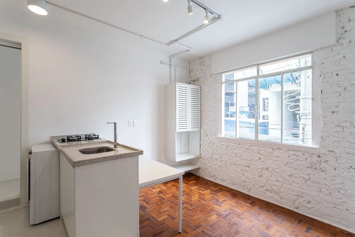 Imagem Apartamento com 1 Quarto para alugar, 27m² - Pinheiros