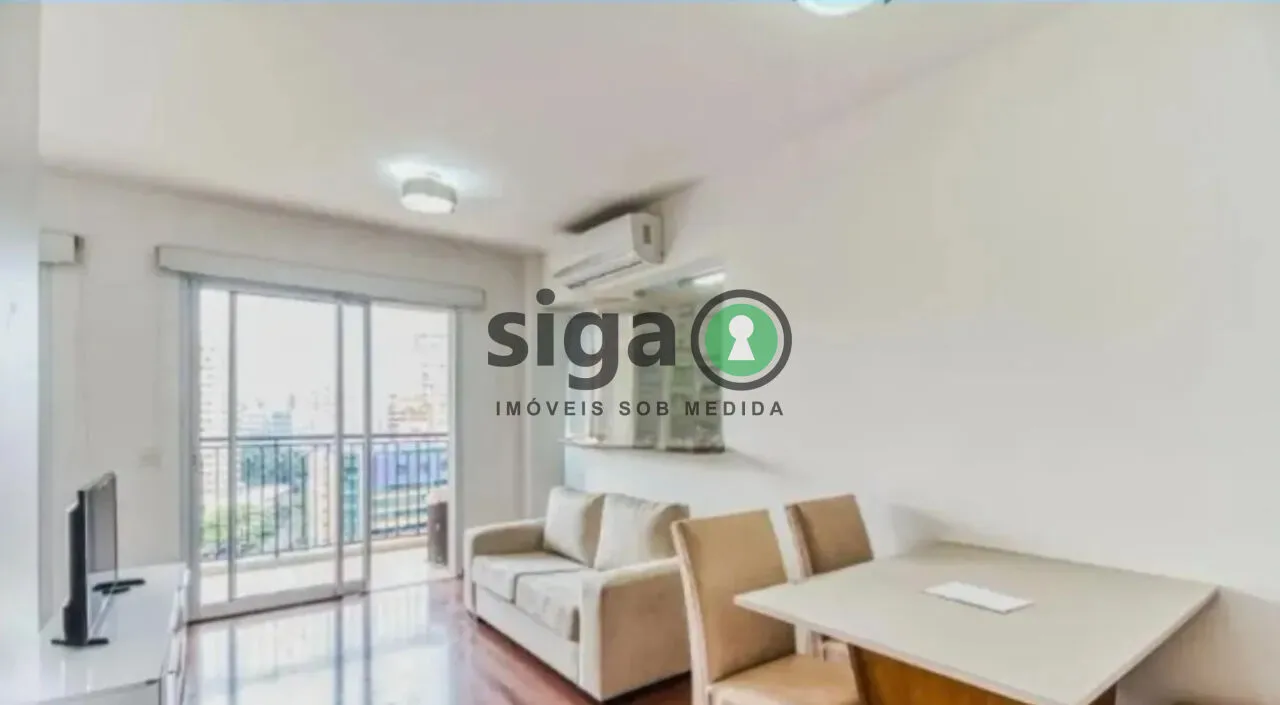 Foto do imóvel Apartamento Mobiliado para Venda - 1 Dormitório, 1 Vaga - Vila Nova Conceição