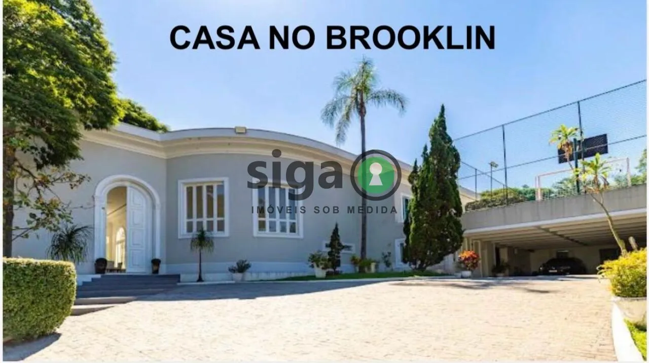 Imagem Casa assobradada de altíssimo padrão , à Venda no Alto da Boa Vista, 4 suites, 10 vgs, Mobiliada
