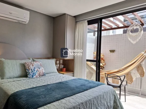 Imagem Flat à venda, no Get By Side em João Pessoa, Jardim Oceania, com 1 quarto, 24,68m2