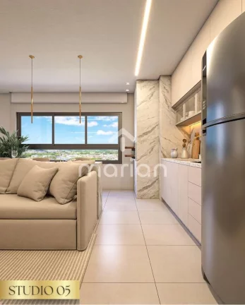 Imagem Flat/Loft/Estúdio com 1 quarto, Centro - Balneário Piçarras