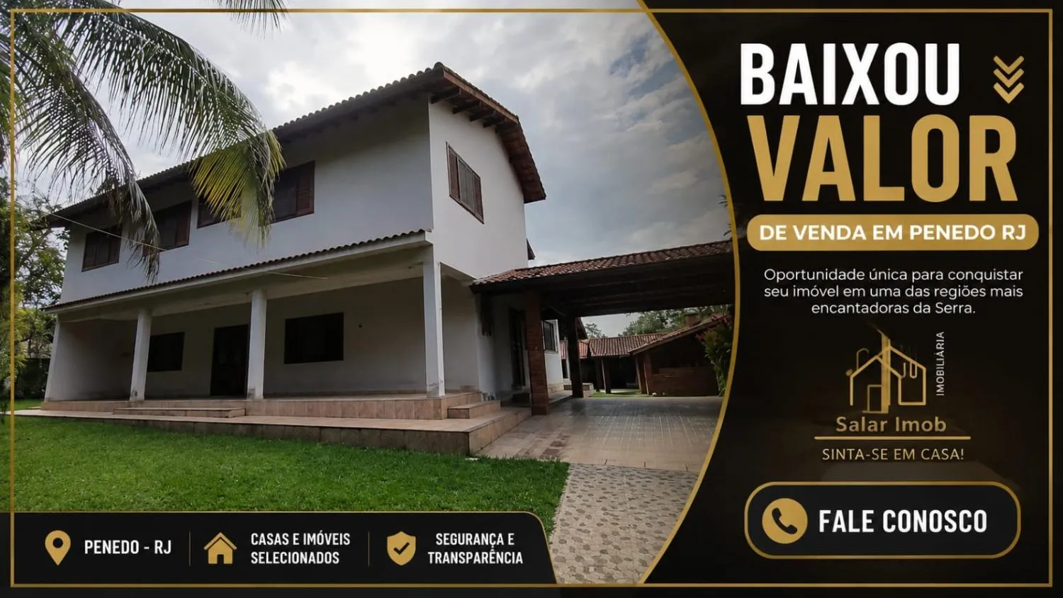 Casa 04 Quartos | Jardim Martinelli | Penedo RJ