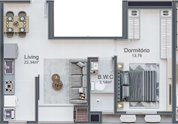 Imagem Celebration Residence - Apartamento à venda no bairro Morretes - Itapema/SC