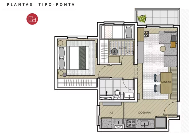Imagem Vila Água Funda | 2 dormitórios | sacada | vaga | 40m² | Amplo lazer com piscina