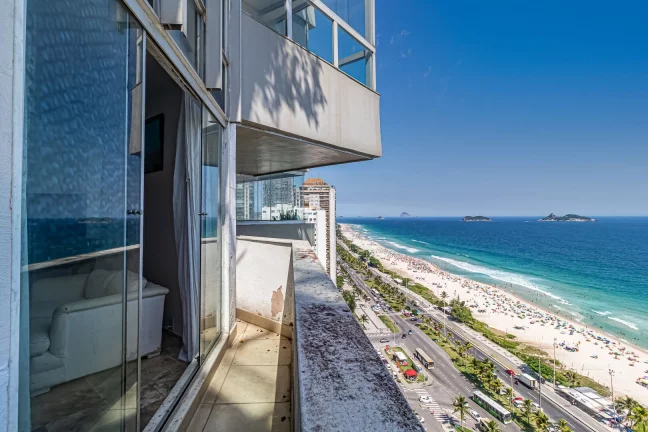 Imagem VISTA PANORÂMICA - Apartamento à venda com 4 dormitórios - 386m² - R$ 6.200.000,00 - Barra da Tijuca