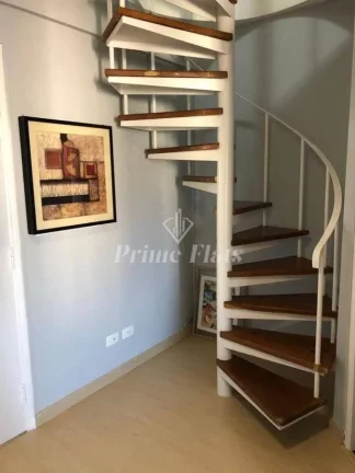 Imagem Flat disponível para venda no Place Vendome Flat Service em Moema, com 42m², 1 dormitório e 1 vaga