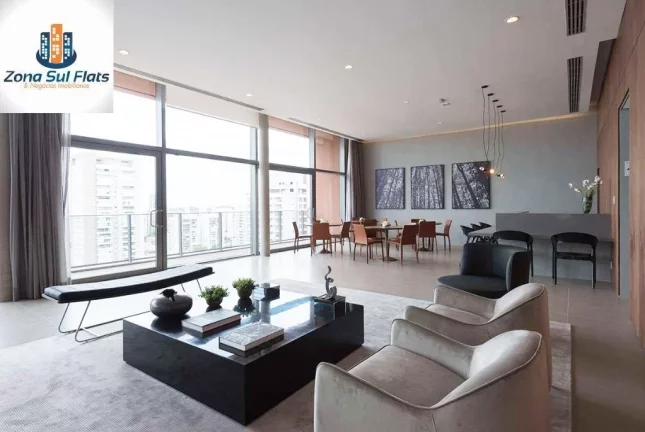 Imagem Apartamento à Venda No Brooklin Com 1 Suíte e 1 Vaga - Mobiliado e Equipado